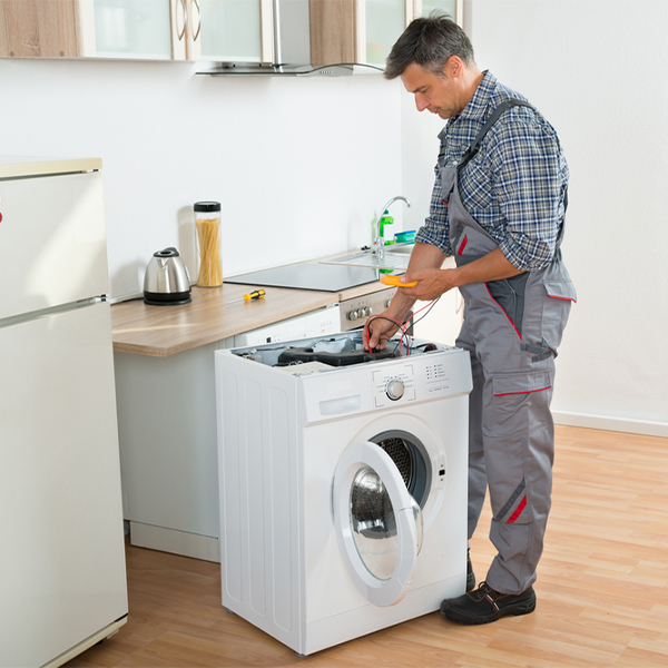 can you walk me through the steps of troubleshooting my washer issue in Little Canada